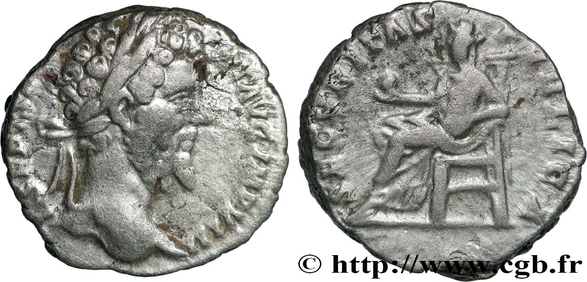 SEPTIMIUS SEVERUS Denier VF