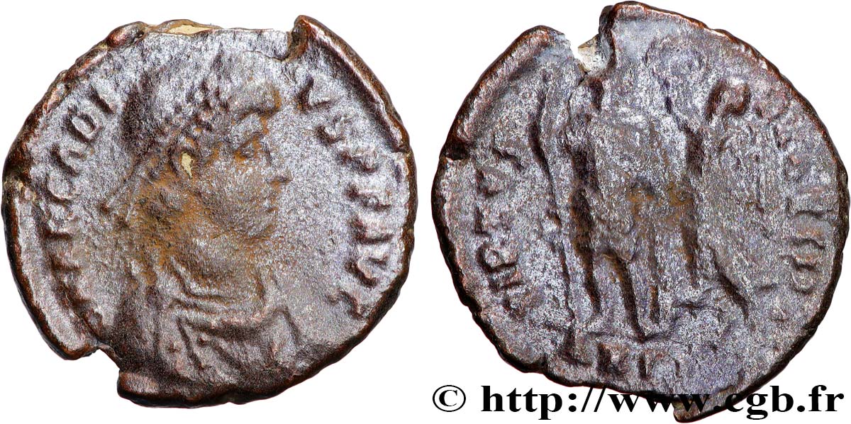 ARCADIUS Maiorina pecunia (MB, Æ 2) TB+