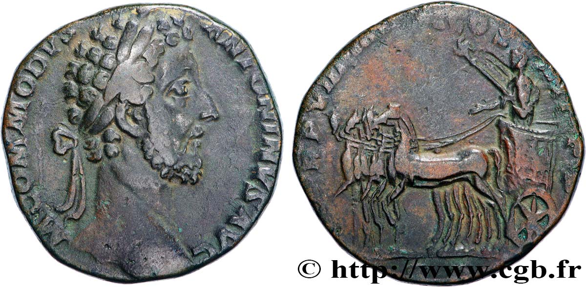 COMMODE Sesterce TTB