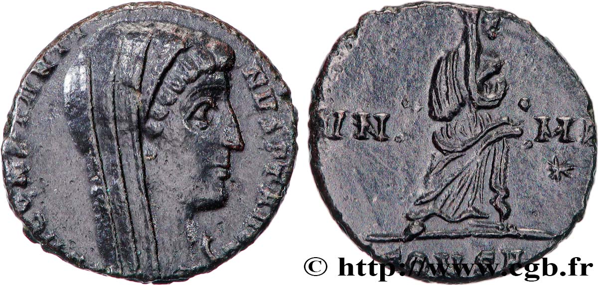 CONSTANTIN Ier LE GRAND Centenionalis ou nummus TTB+