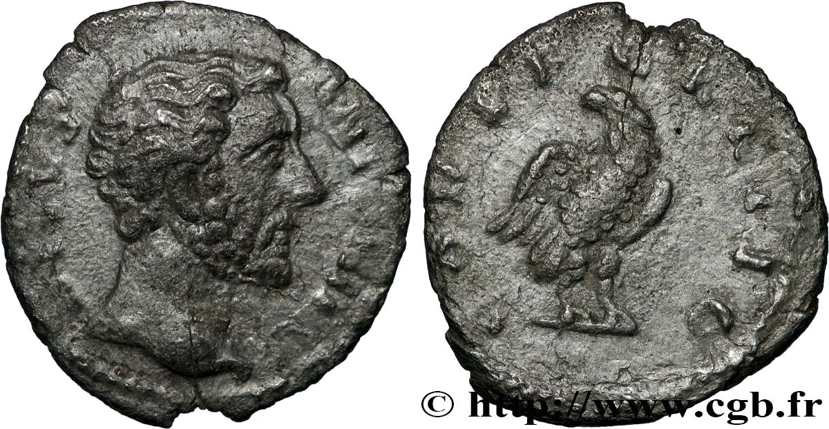 DIVUS ANTONINUS Denier fSS