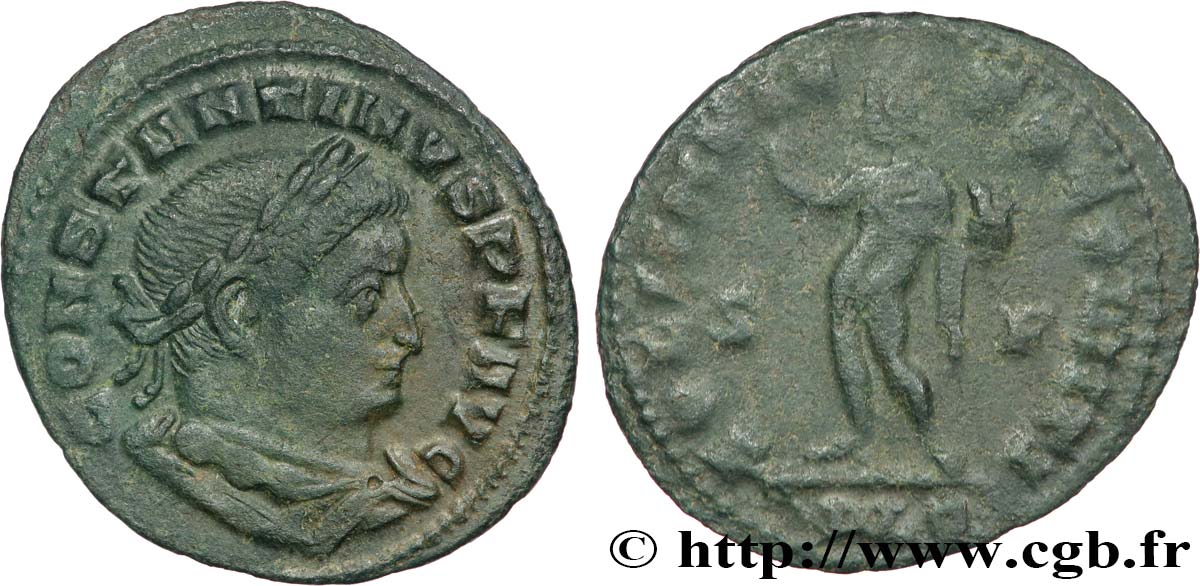 CONSTANTINE I THE GREAT Follis ou nummus AU/XF