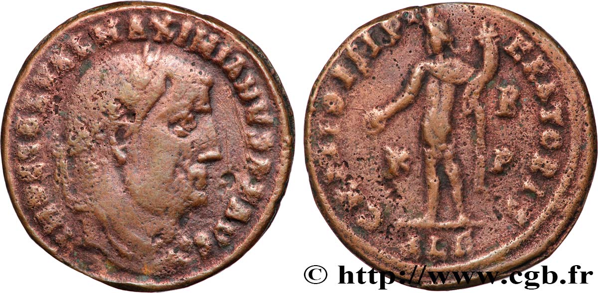 GALERIUS Follis ou nummus SS