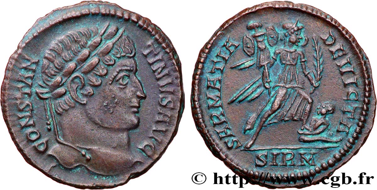 CONSTANTIN Ier LE GRAND Centenionalis ou nummus SUP