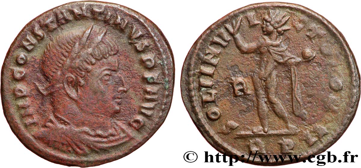 COSTANTINO I IL GRANDE Follis ou nummus q.SPL