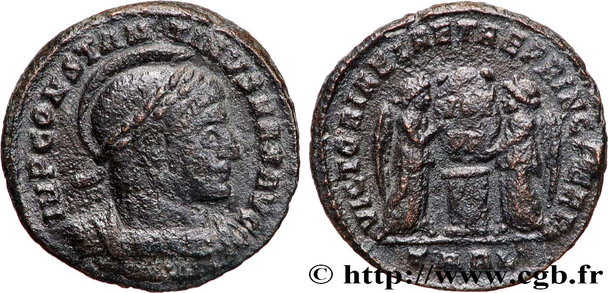 CONSTANTINE I THE GREAT Centenionalis ou nummus XF