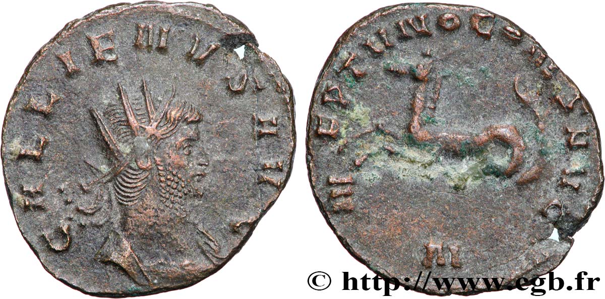 GALLIENUS Antoninien AU/XF