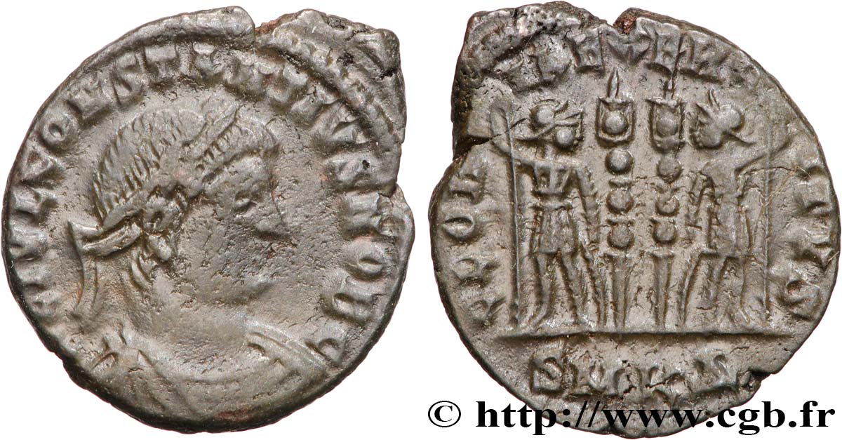 CONSTANTIUS II Centenionalis ou nummus SS/fVZ