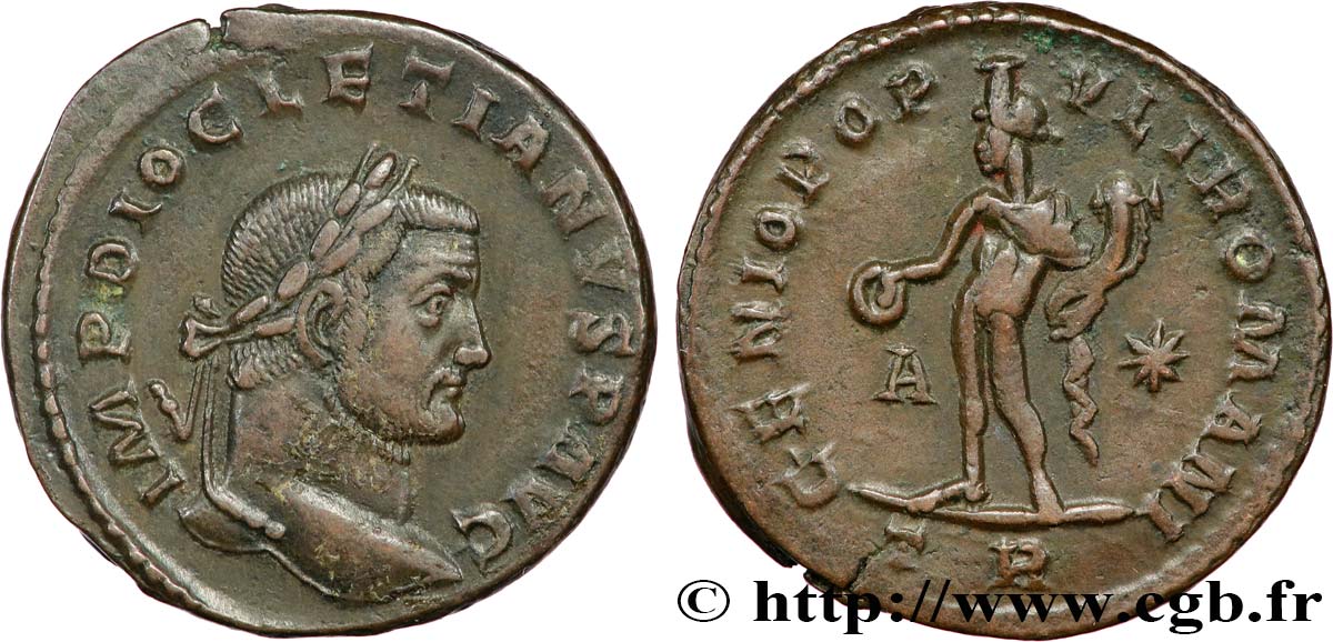 DIOCLÉTIEN Follis ou nummus TTB+