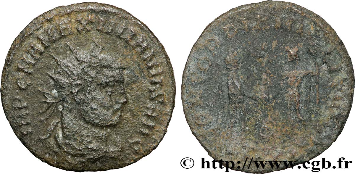 MAXIMIANUS HERCULIUS Aurelianus XF/F