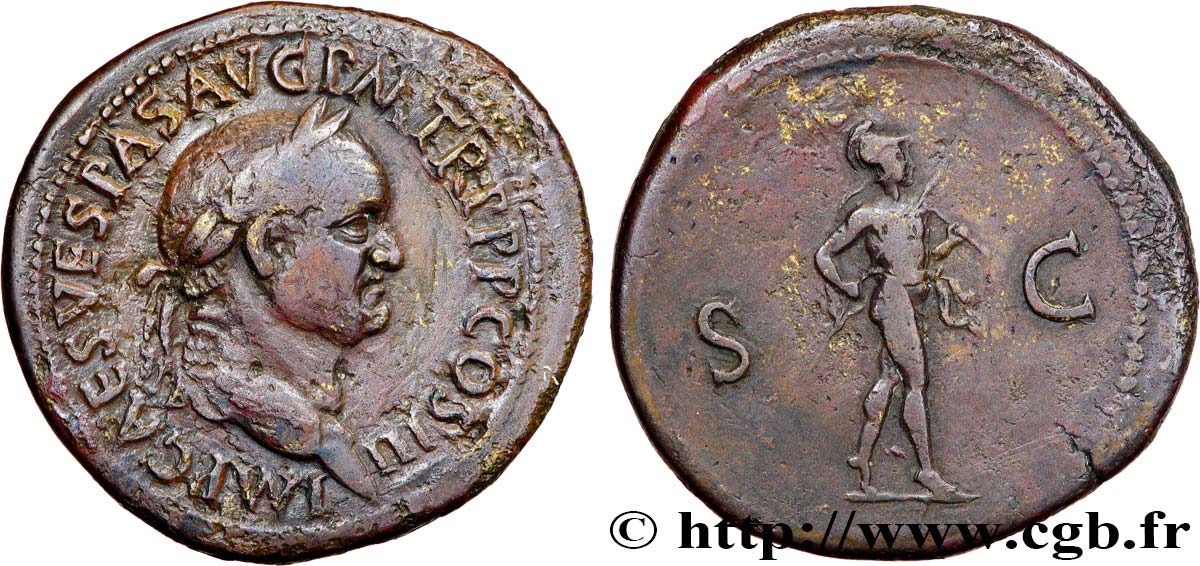 VESPASIAN Sesterce XF