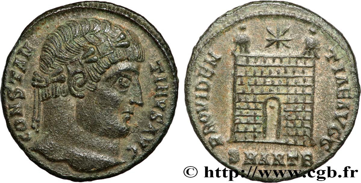 CONSTANTINO I EL MAGNO Centenionalis ou nummus EBC