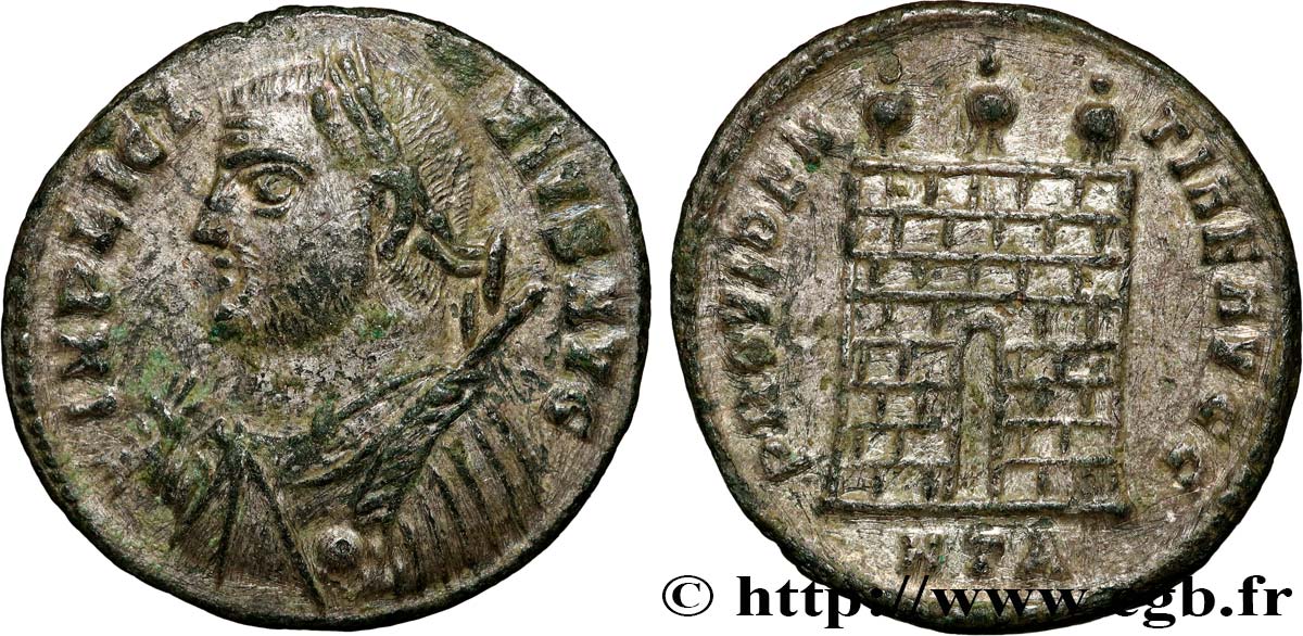 LICINIUS I Follis ou nummus AU