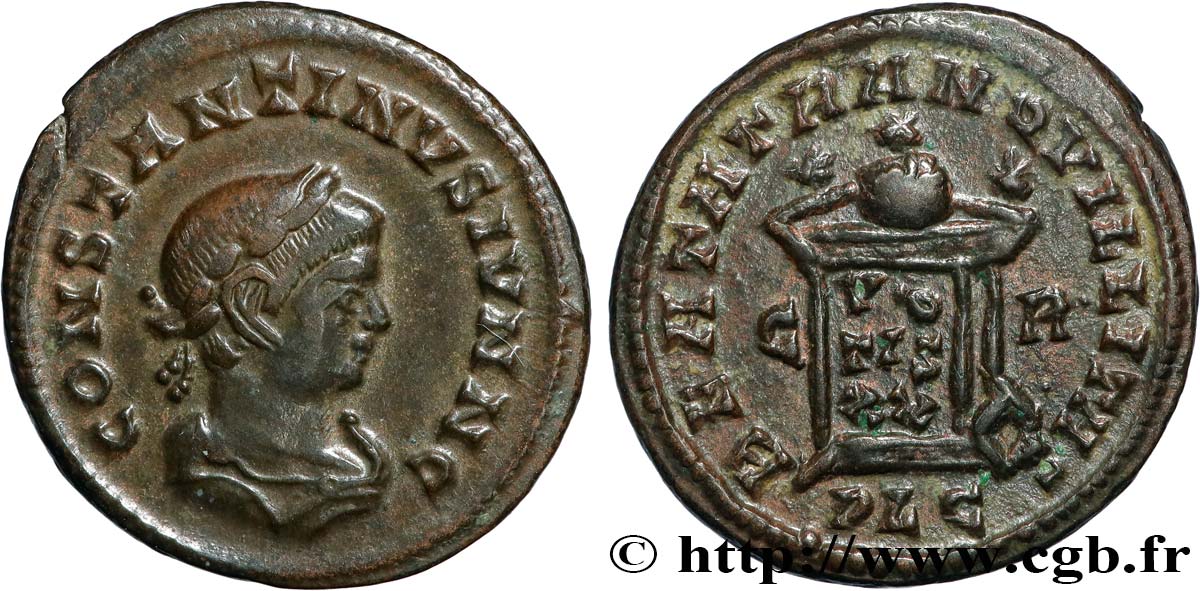 CONSTANTINE II Centenionalis ou nummus AU