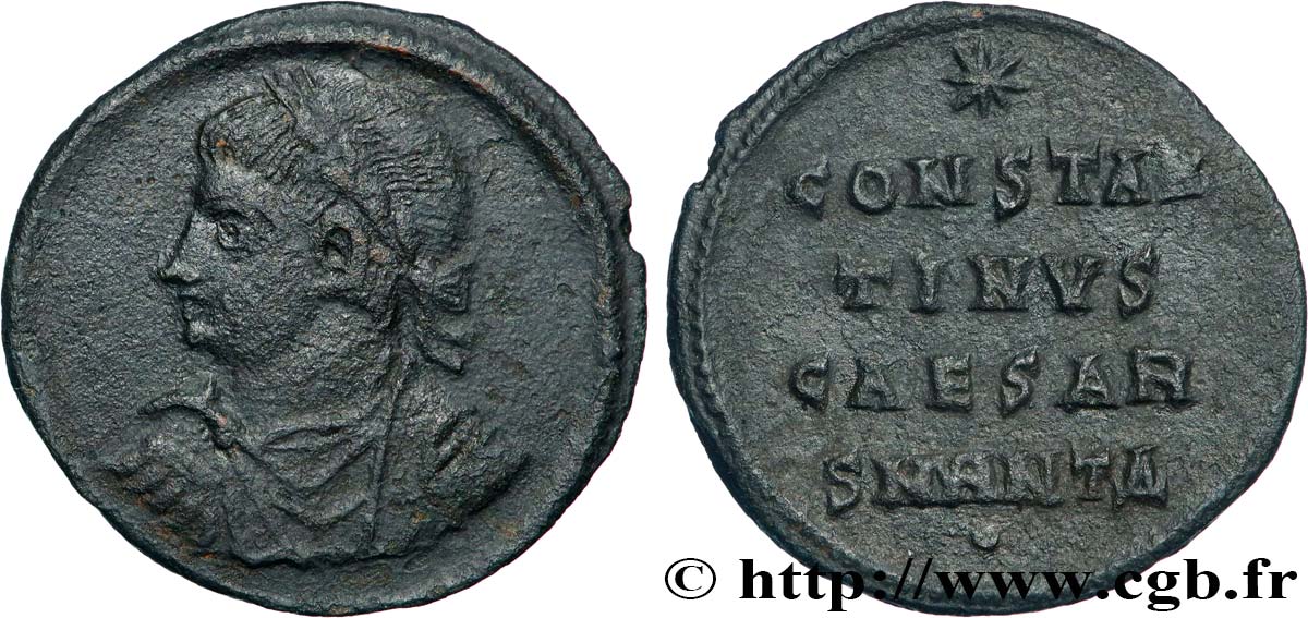 CONSTANTINE II demi-centenionalis ou demi-nummus AU