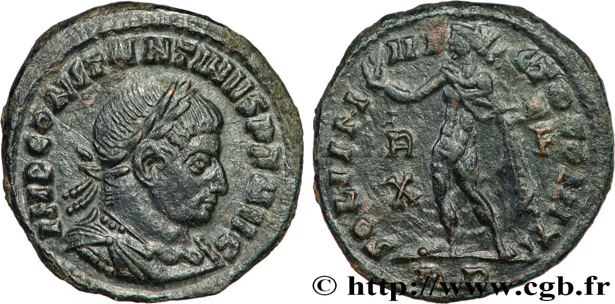 COSTANTINO I IL GRANDE Follis ou nummus q.SPL