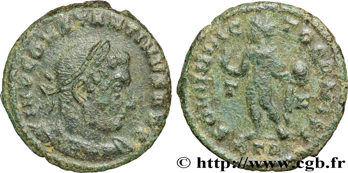 CONSTANTINE I THE GREAT Follis ou nummus VF