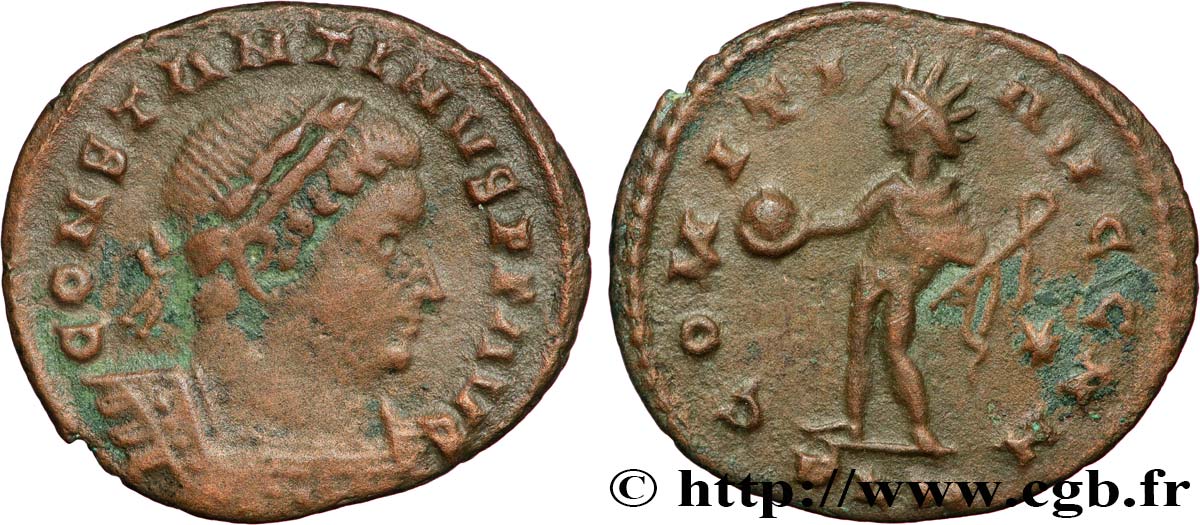 CONSTANTIN Ier LE GRAND Follis ou nummus TTB