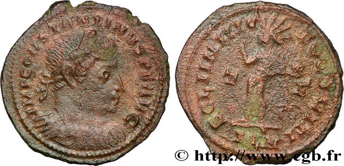 CONSTANTINE I THE GREAT Follis ou nummus XF