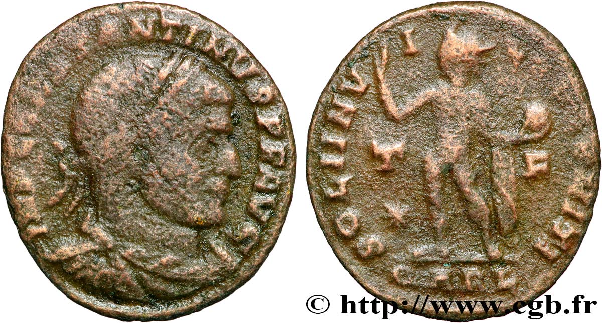 CONSTANTIN Ier LE GRAND Follis ou nummus TB+