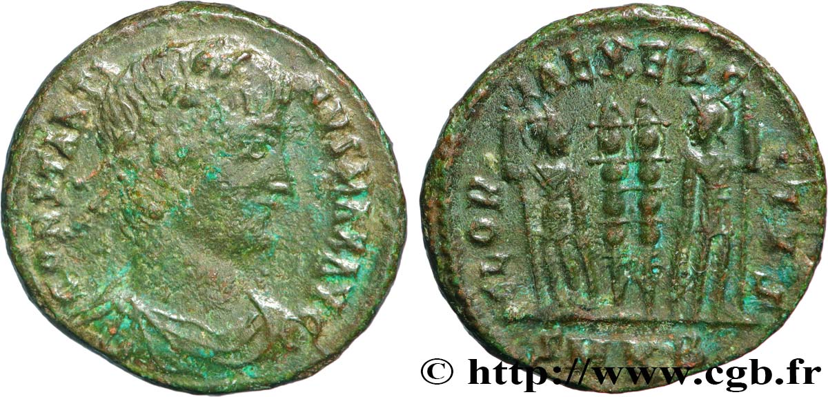 CONSTANTINE I THE GREAT Centenionalis ou nummus XF