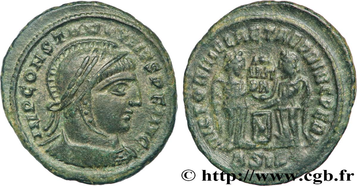 CONSTANTIN Ier LE GRAND Centenionalis ou nummus SUP/TTB+