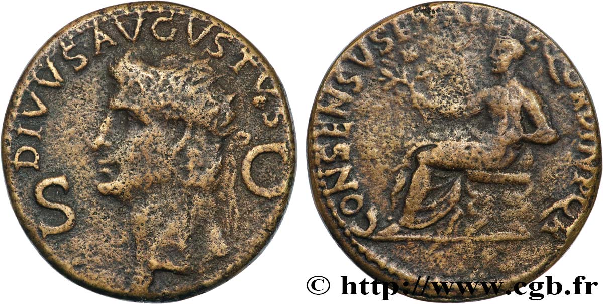 AUGUSTE Dupondius TTB