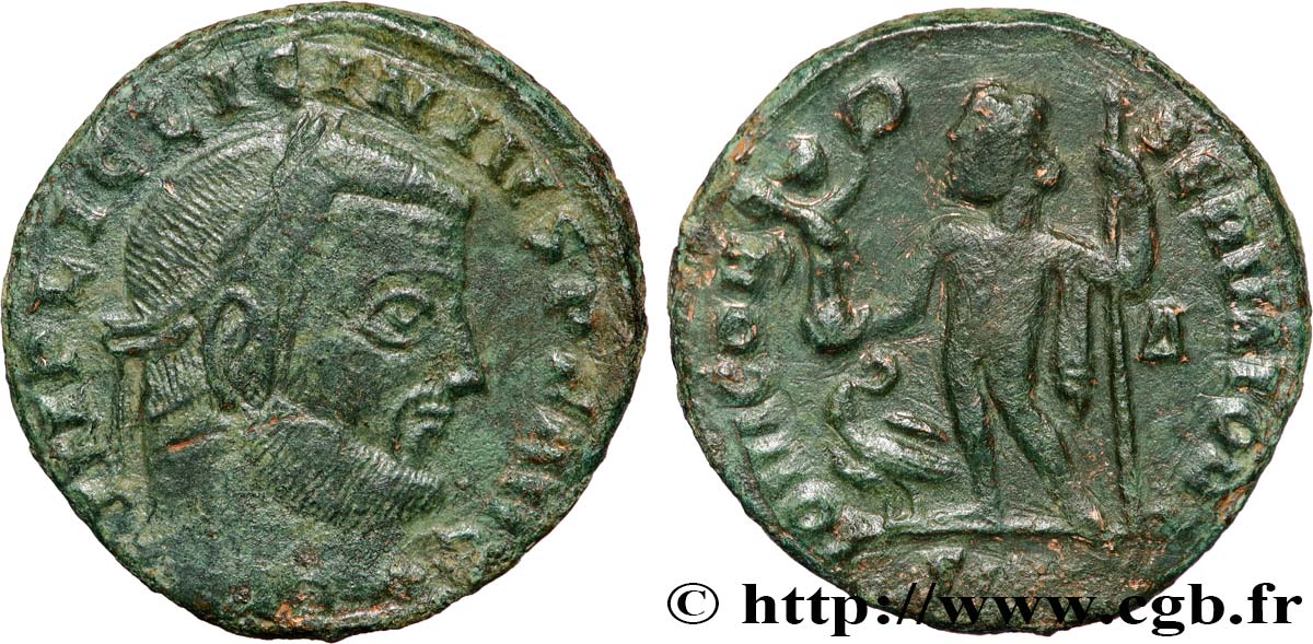 LICINIUS Ier Follis ou nummus TTB