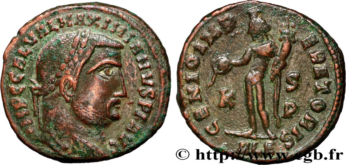 GALÈRE Follis ou nummus TTB