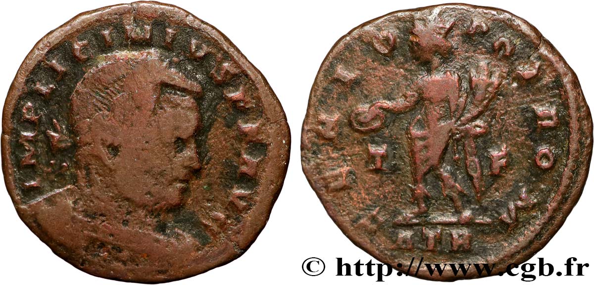 LICINIUS Ier Follis ou nummus TB+