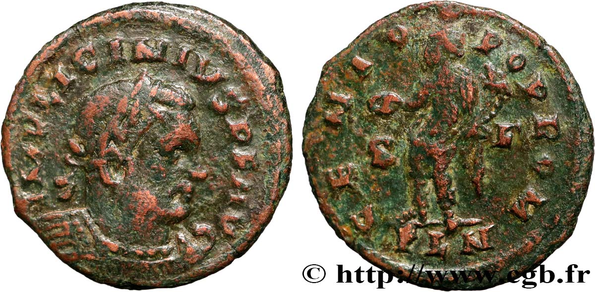 LICINIUS Ier Follis ou nummus TTB