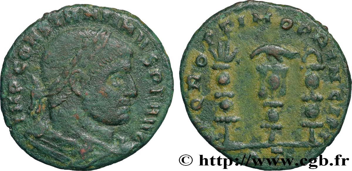 CONSTANTINUS I DER GROßE Follis ou nummus SS