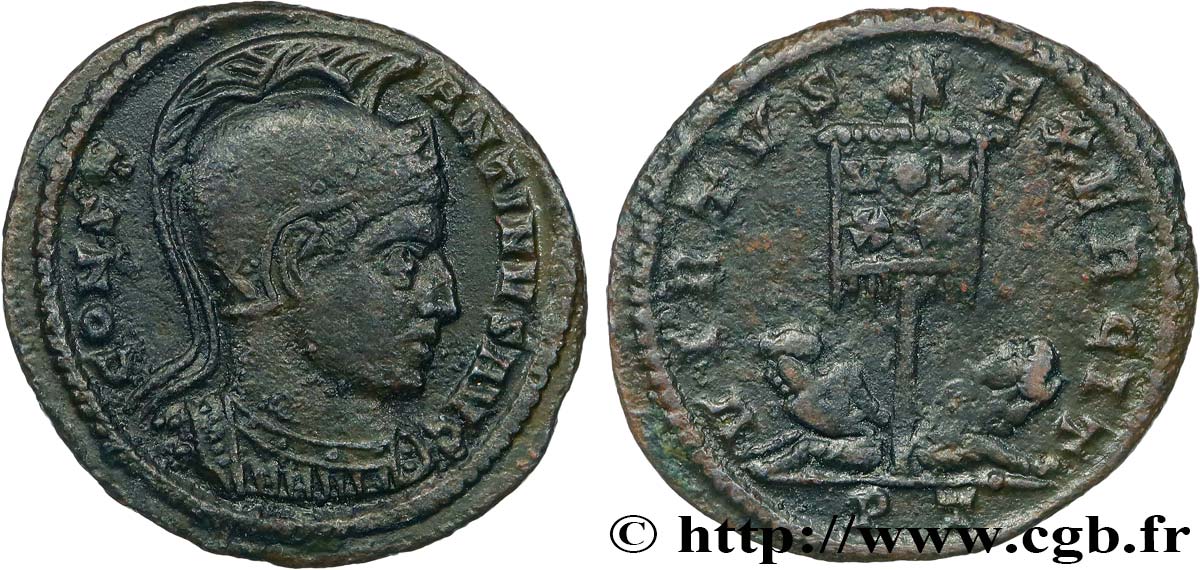 CONSTANTINE I THE GREAT Centenionalis ou nummus XF