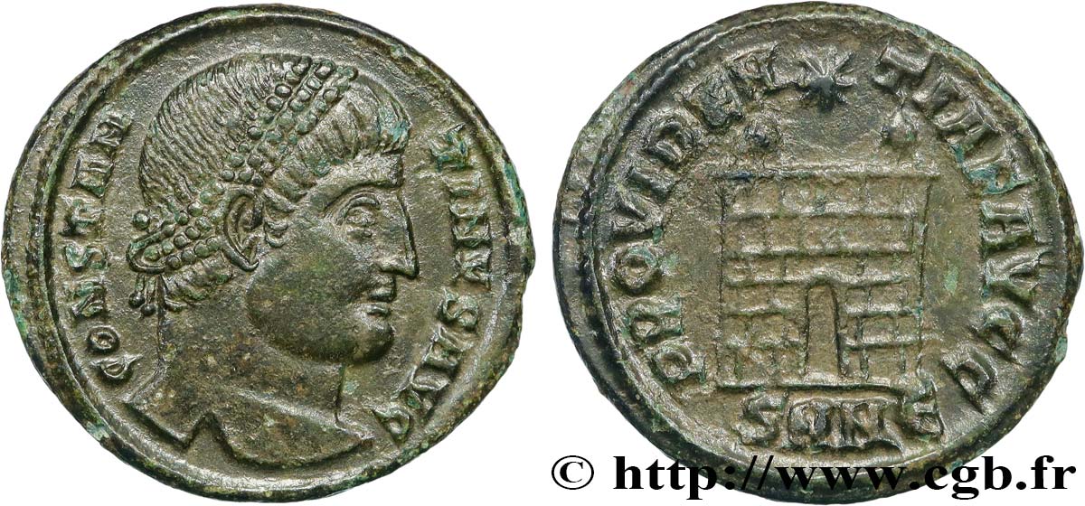 CONSTANTINE I THE GREAT Centenionalis ou nummus AU