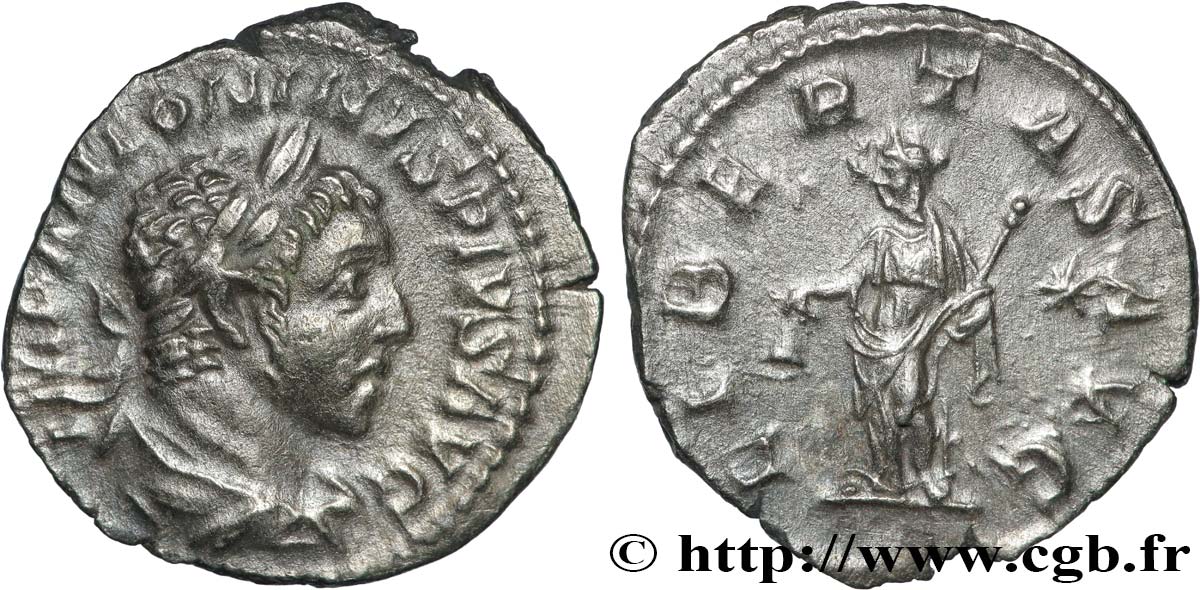 ELAGABALUS Denier AU