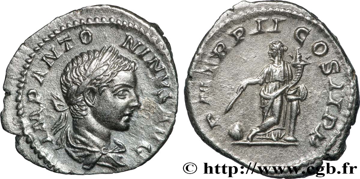 ELAGABALUS Denier VZ