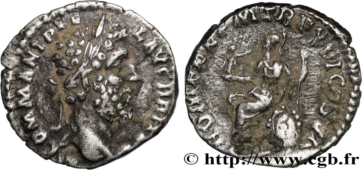 COMMODUS Denier XF