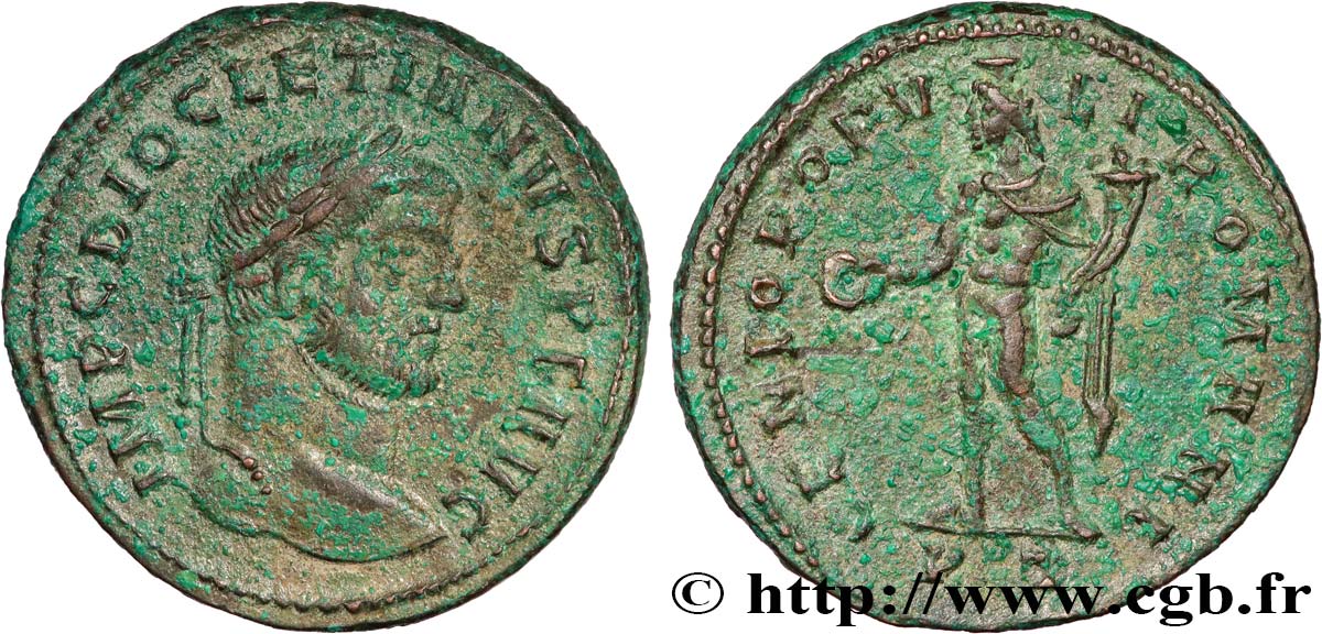 DIOCLEZIANO Follis ou nummus q.SPL