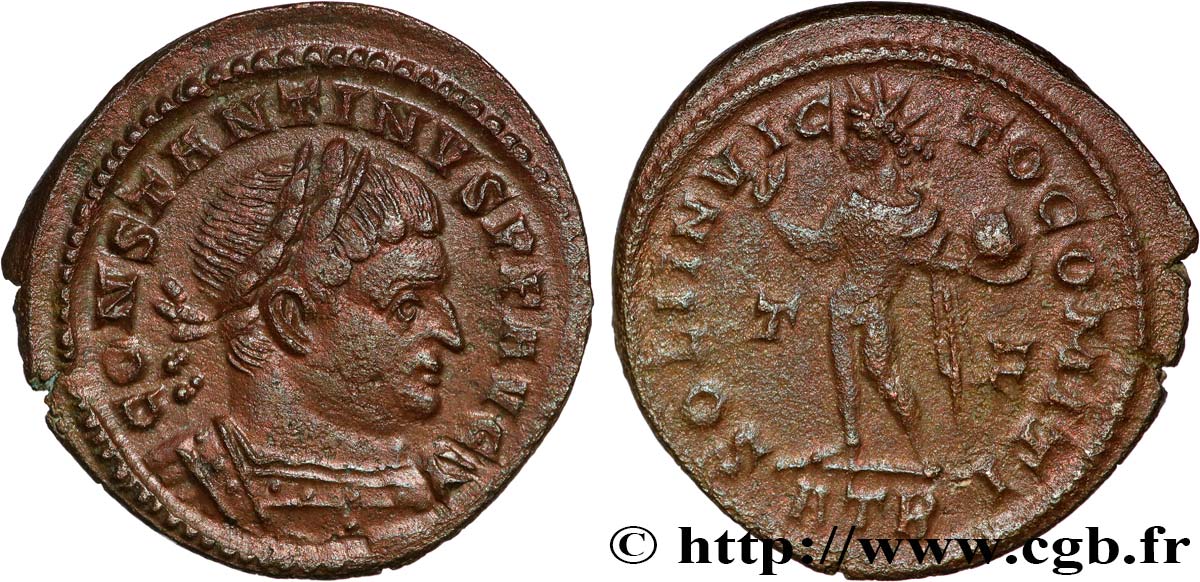 COSTANTINO I IL GRANDE Follis ou nummus q.SPL