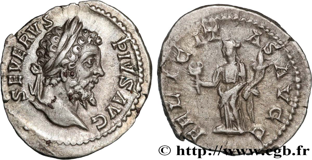 SEPTIMIUS SEVERUS Denier fVZ/SS