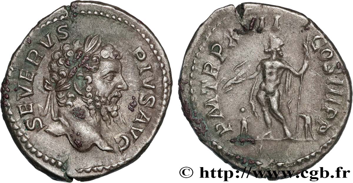 SEPTIMIUS SEVERUS Denier fVZ/SS