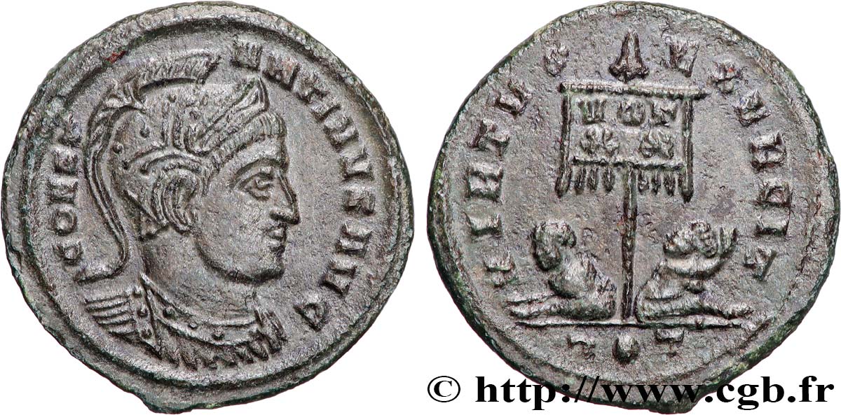 CONSTANTINO I EL MAGNO Centenionalis ou nummus EBC