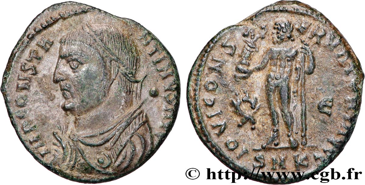 CONSTANTINE I THE GREAT Centenionalis ou nummus AU