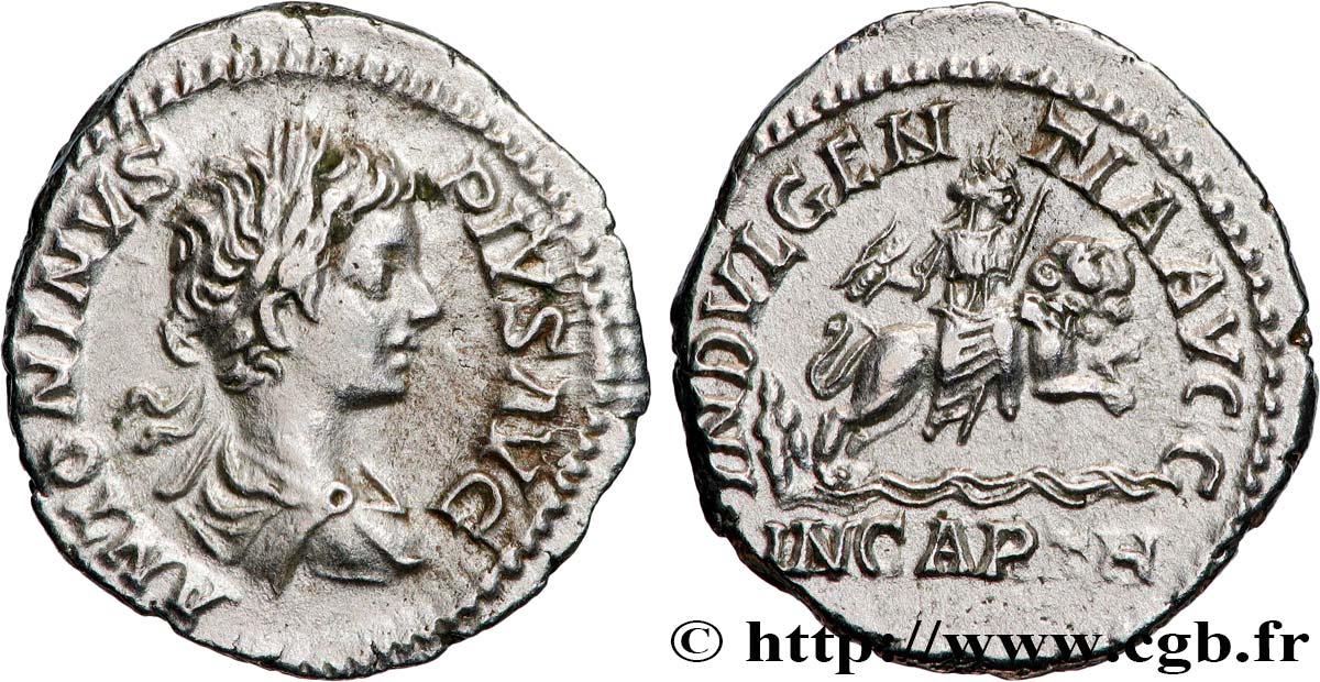 CARACALLA Denier TTB+/SUP