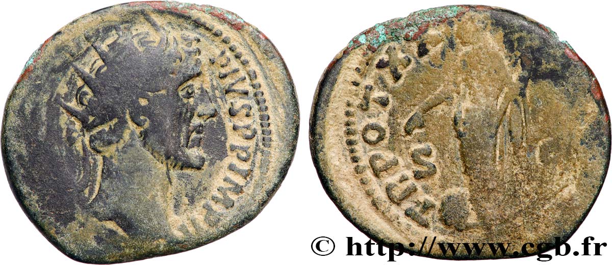 ANTONIN LE PIEUX Dupondius TB+