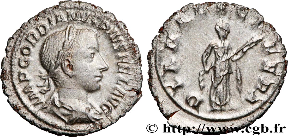 GORDIANUS III Denier fVZ