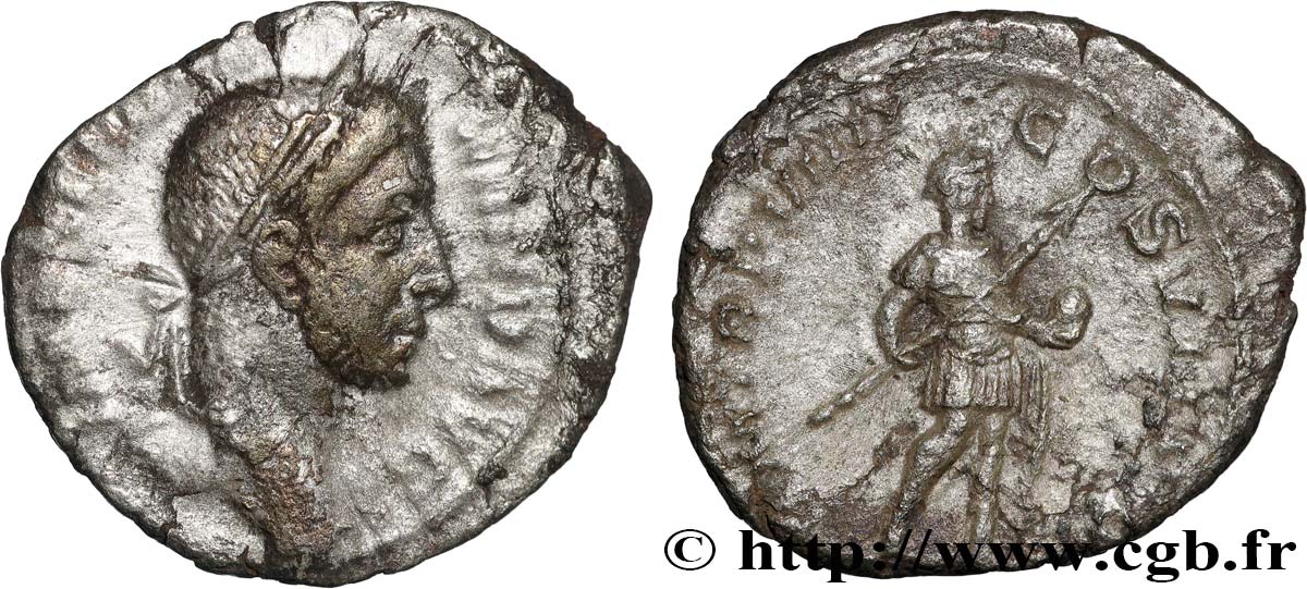 ALEXANDRE SÉVÈRE Denier TTB