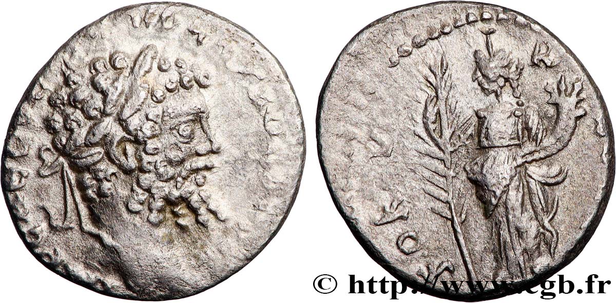 SEPTIMIUS SEVERUS Denier VF/XF