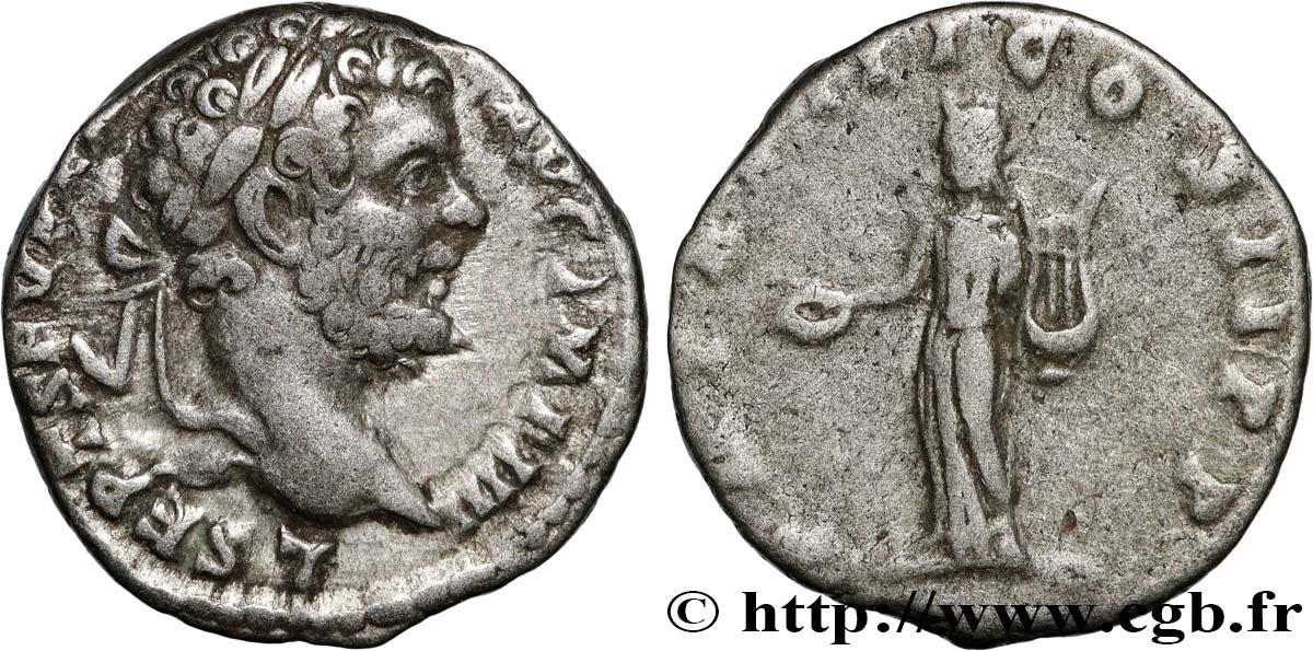 SEPTIMIUS SEVERUS Denier XF