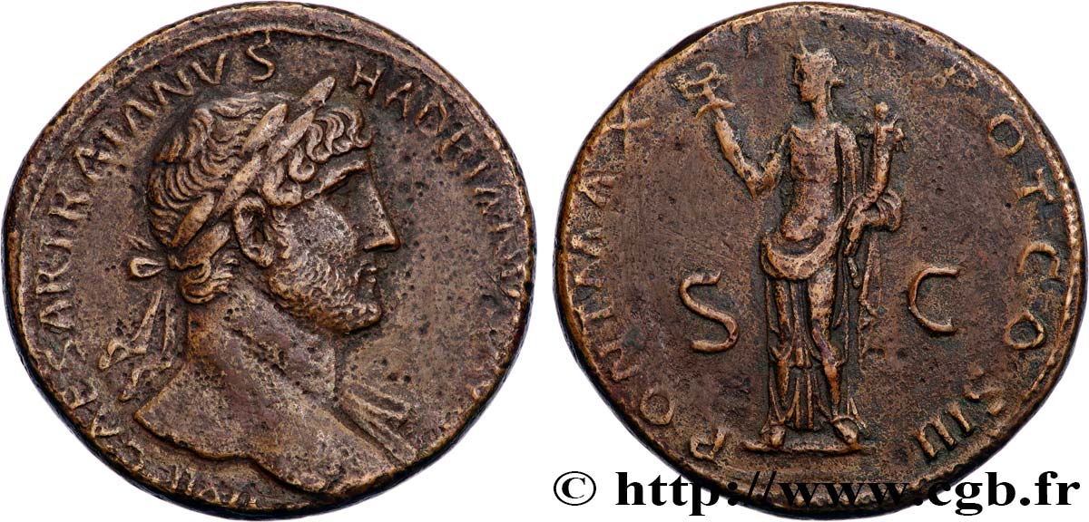 ADRIANO Sesterce MBC